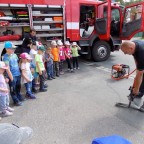 23.5.2018 EXKURZE U HASIČSKÉHO ZÁCHRANNÉHO SBORU V HOLICÍCH